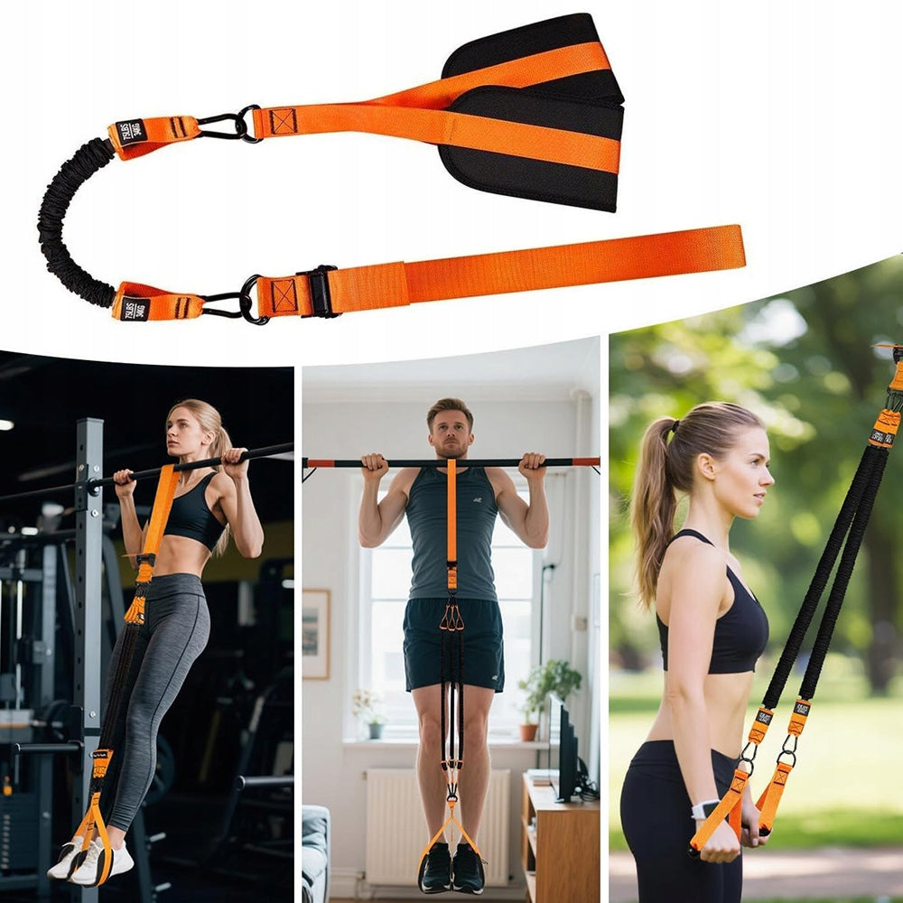 AUXILIARY RUBBER BANDS PULL UP TRAINING BELTS ADJUSTABLE 75-225LBS Manufacturer code 6900111589637