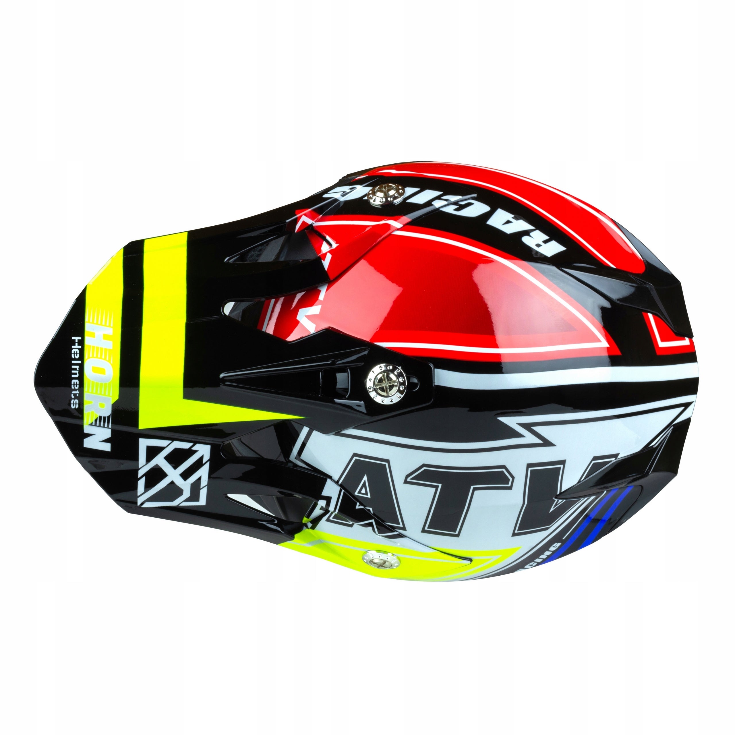 AV HORN MOTORCYCLE HELMET RACING CROSS QUAD GOGGLES L Size L