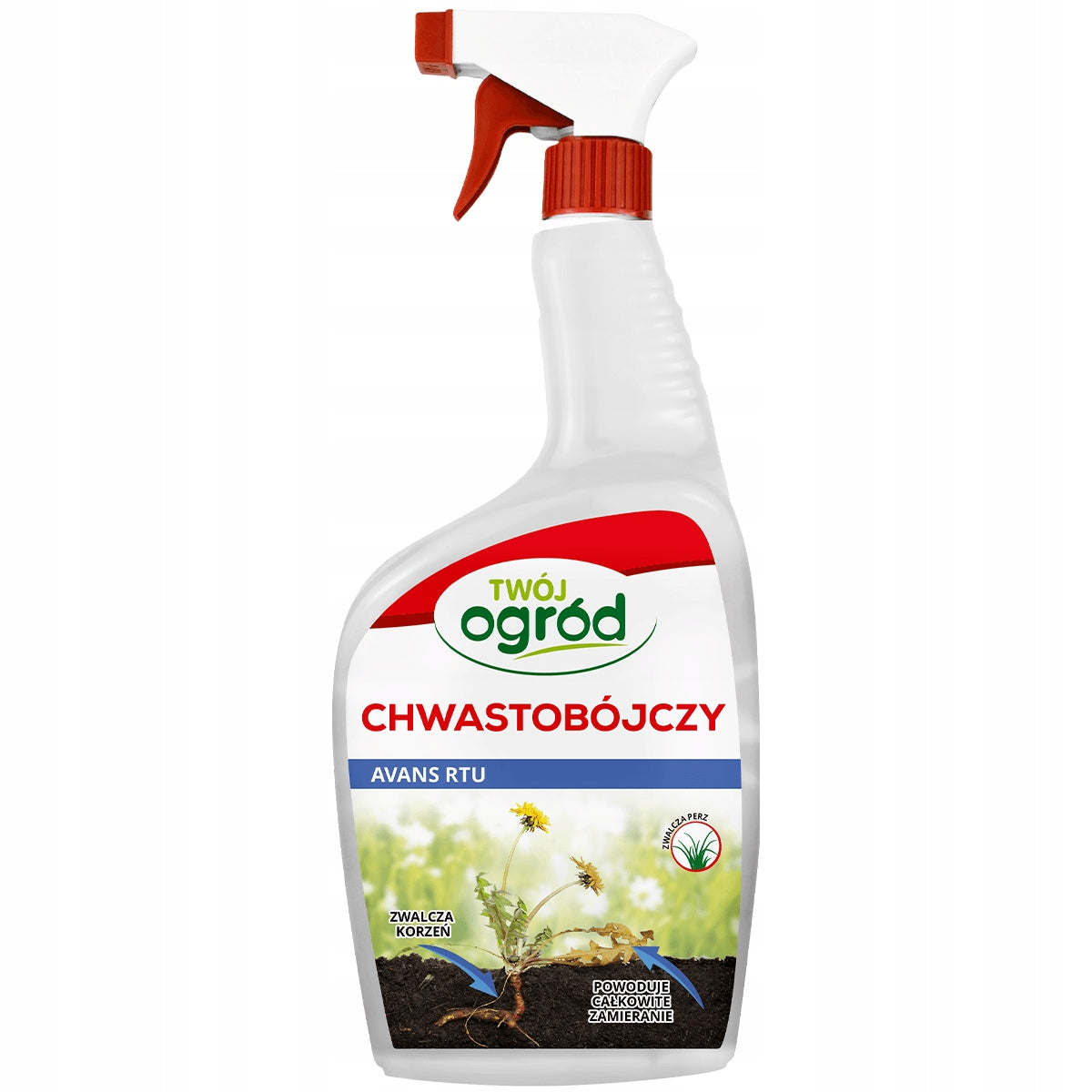 AVANS RTU WEED KILLER 1L FOR WEEDS FIGHTS AGAINST ROOTS Packaging status original