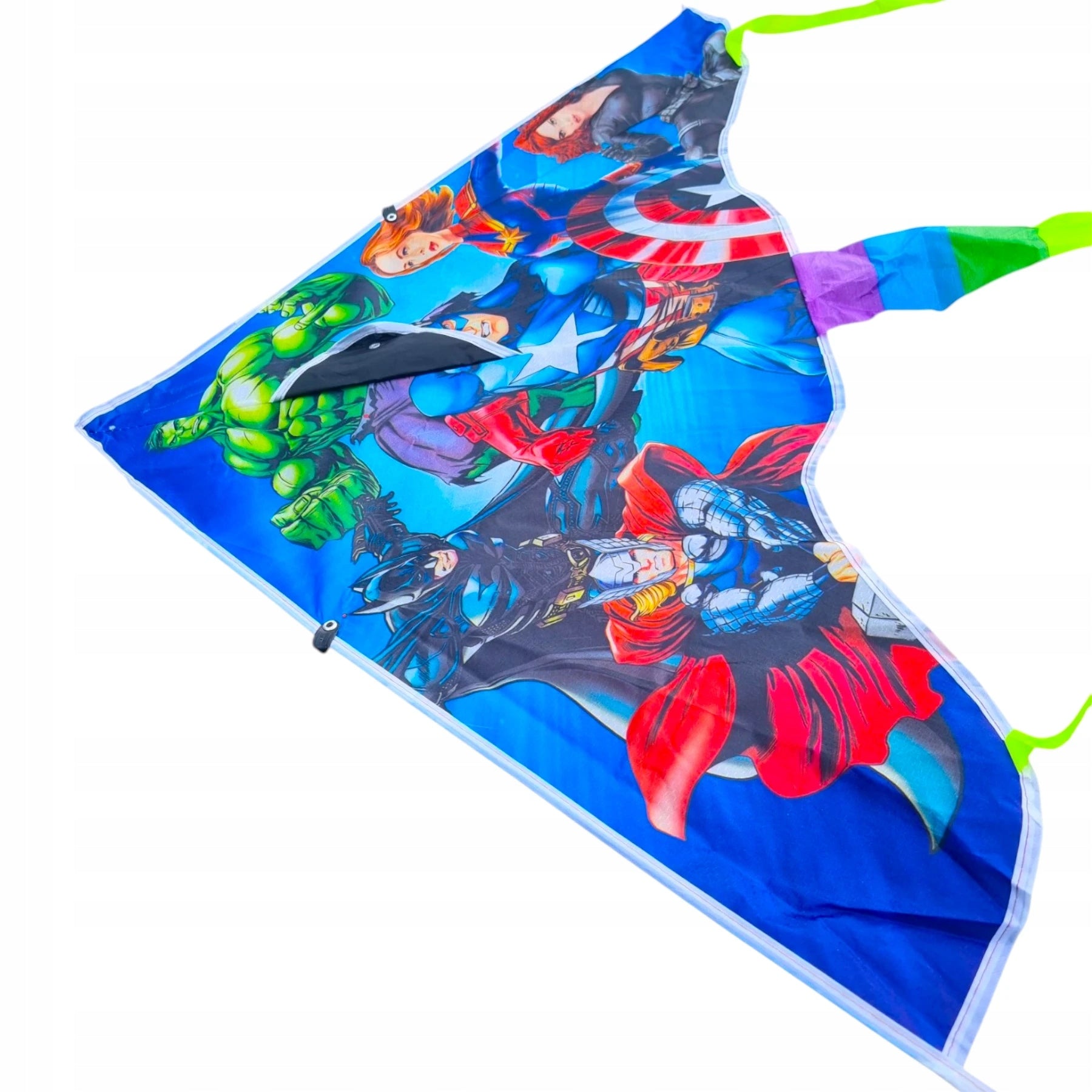 AVENGERS KITE FOR CHILDREN TO LEARN TO PLAY BIG SUPERHEROES XXL Manufacturer code DUŻY LATAWIEC AVENGERS 135 x 94 cm