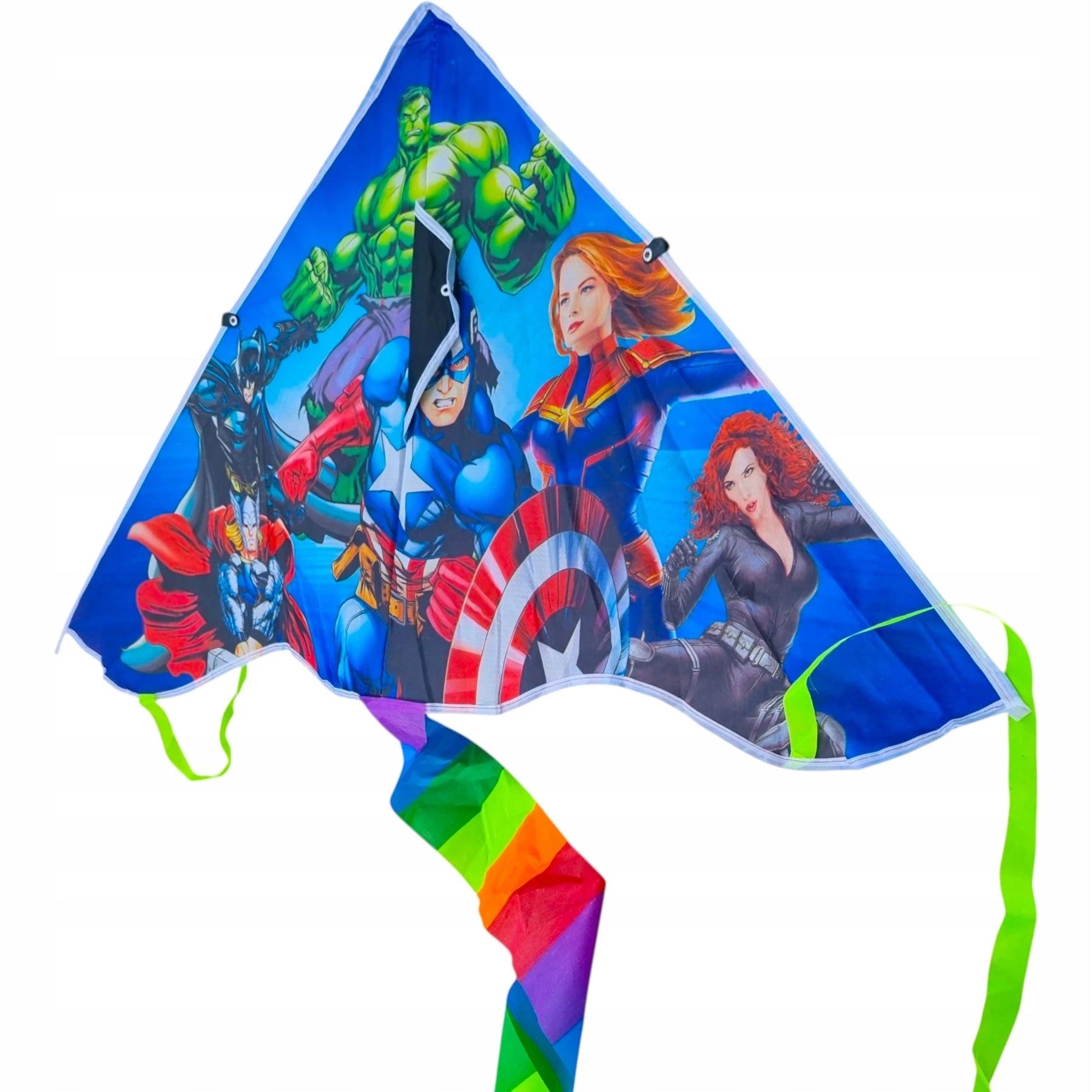 AVENGERS KITE FOR CHILDREN TO LEARN TO PLAY BIG SUPERHEROES XXL Product height 135 cm