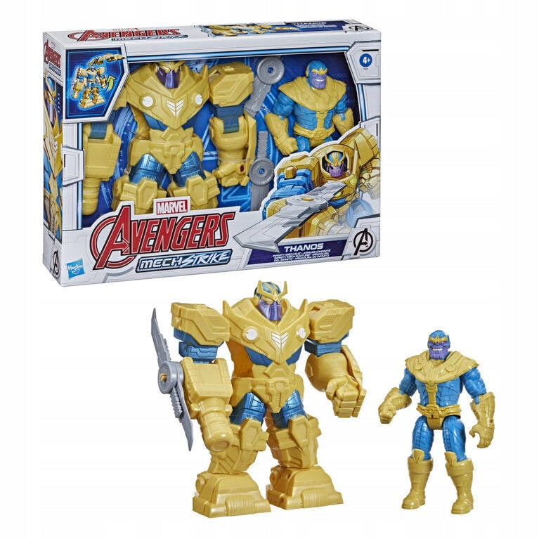 Thanos mit Rüstung Avengers Mech Strike, 18 cm 