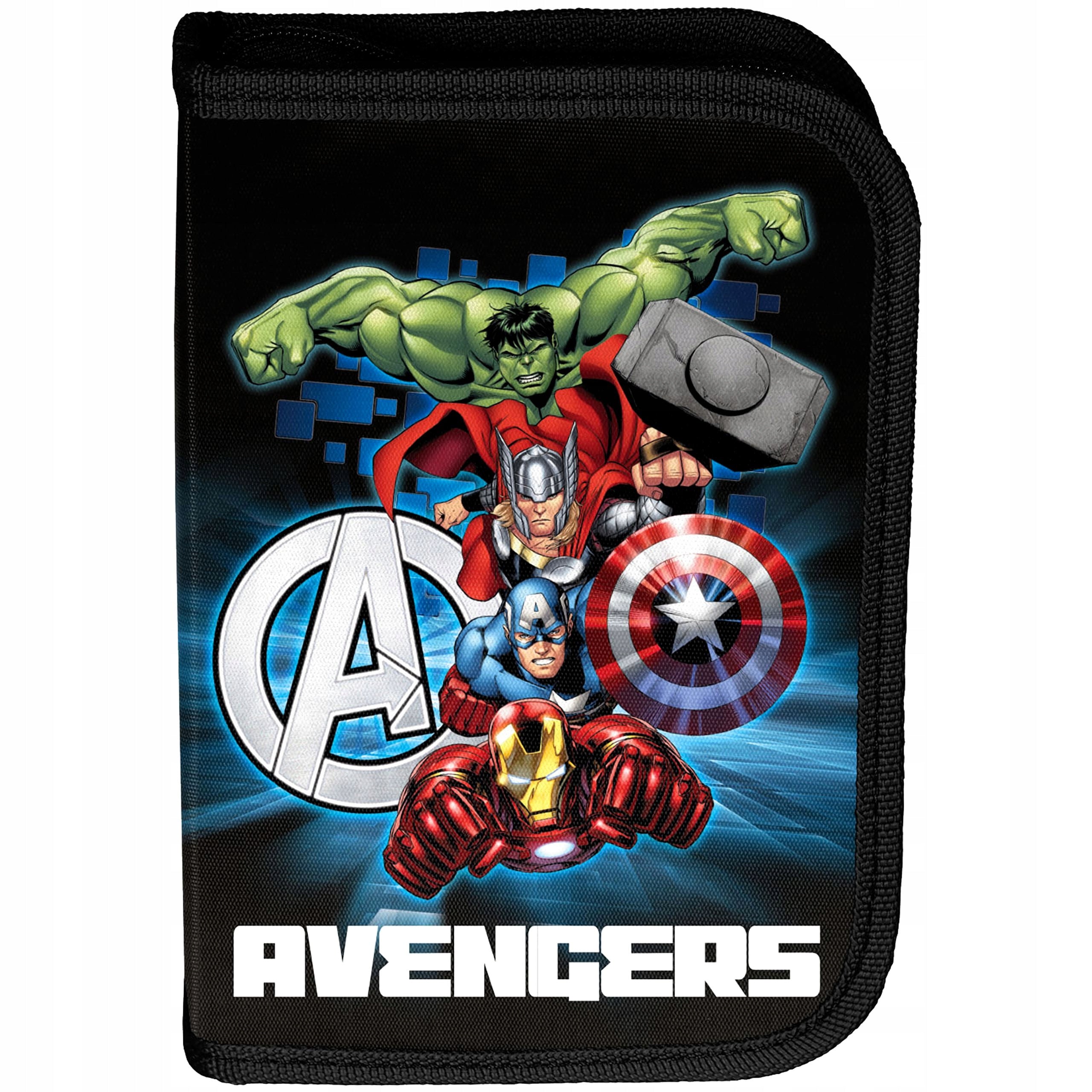 Schulmäppchen mit Zubehör Paso Avengers 