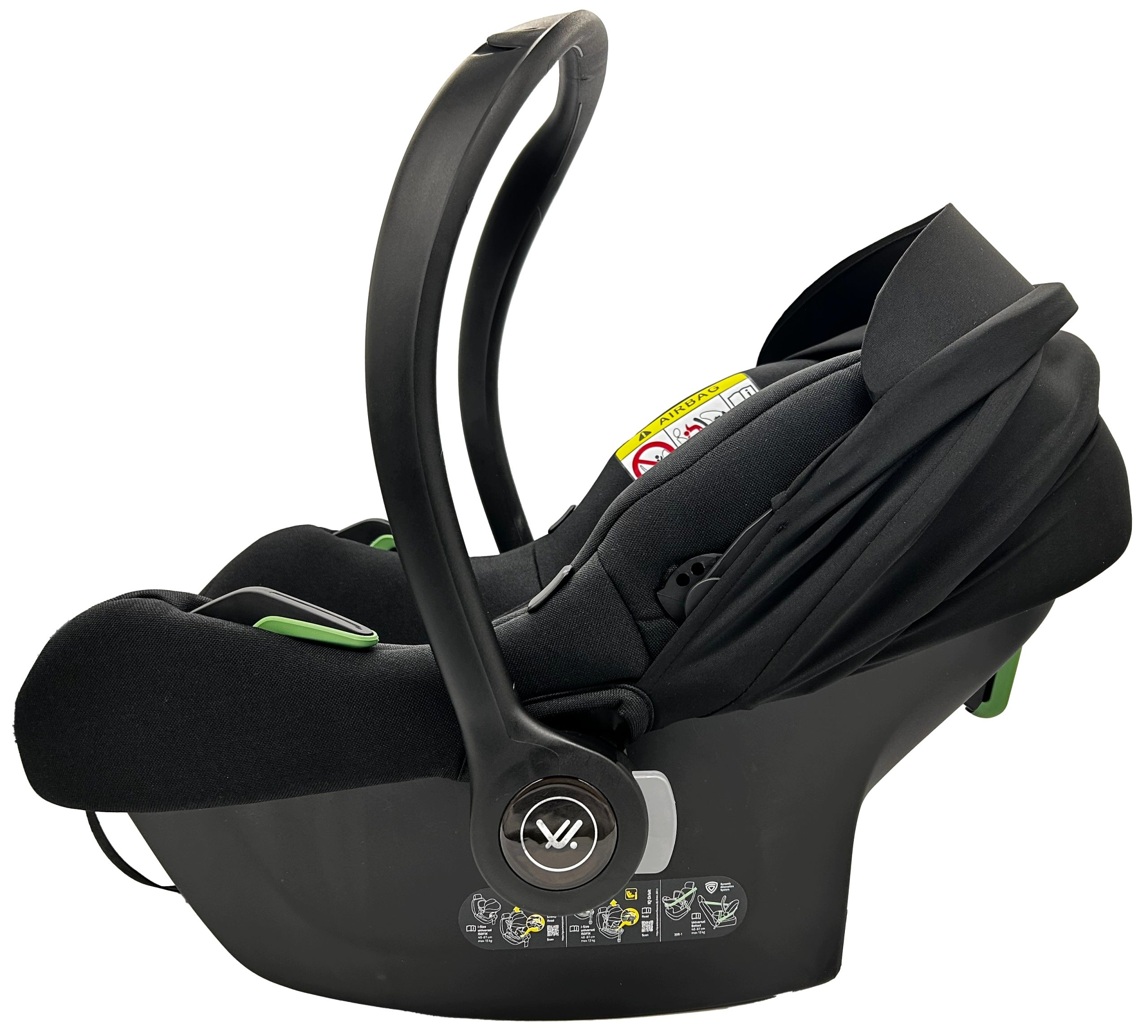 AVIONAUT COSMO BY MUUVO SEAT 0-13 KG RWF 40-87 CM FOR BASE OR BELTS BLACK Packaging status original