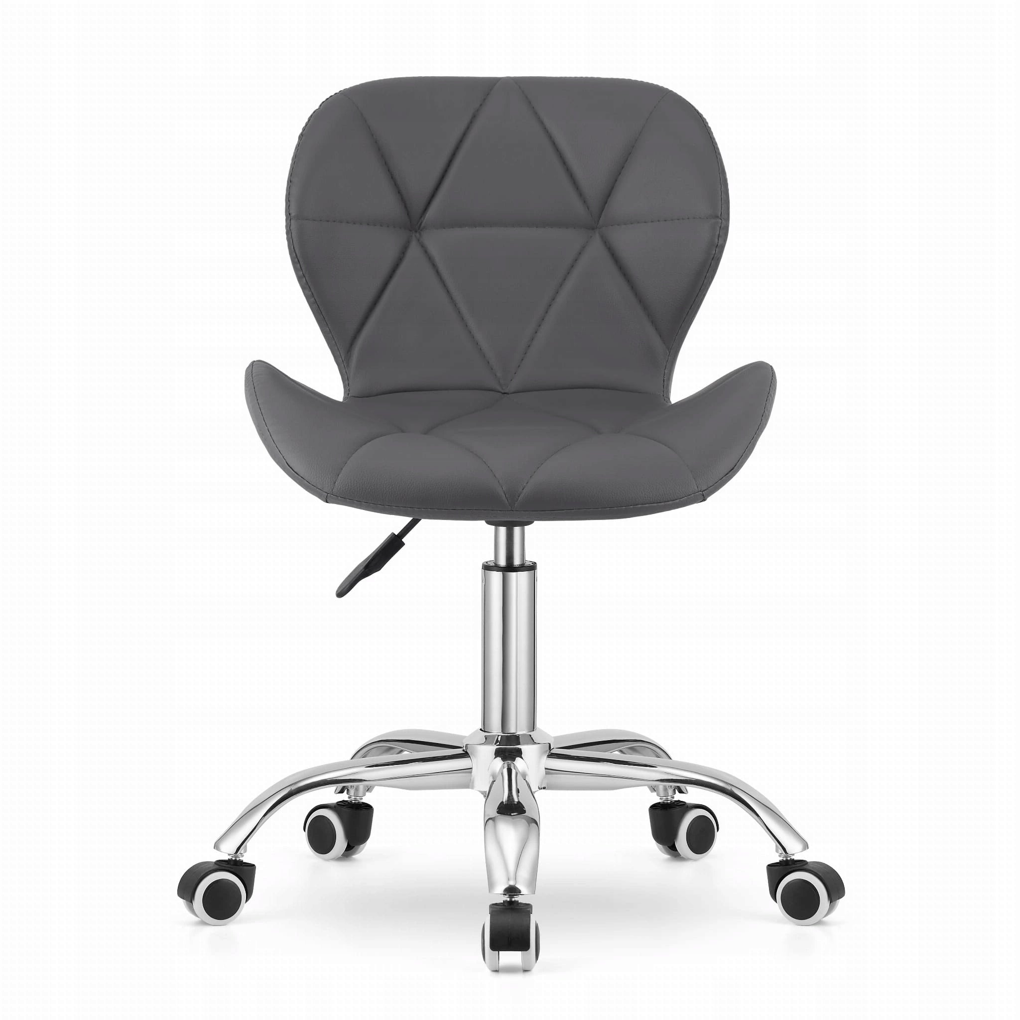AVOLA office chair with eco-leather, grey Brand Oskar