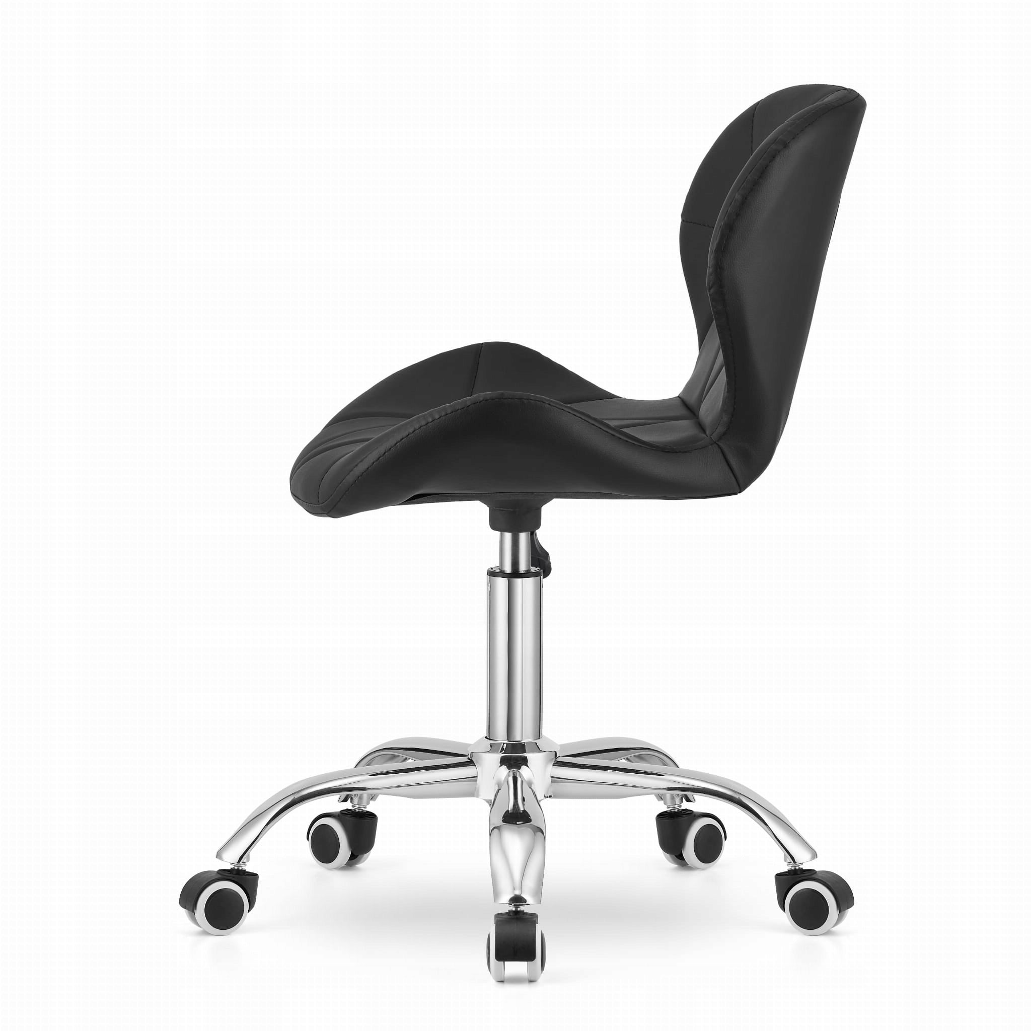 AVOLA swivel chair - black Furniture depth 55.5 cm