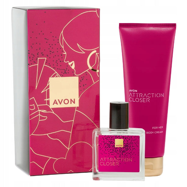 AVON Attraction Closer Gift Set for Her in Gift Box Brand Avon