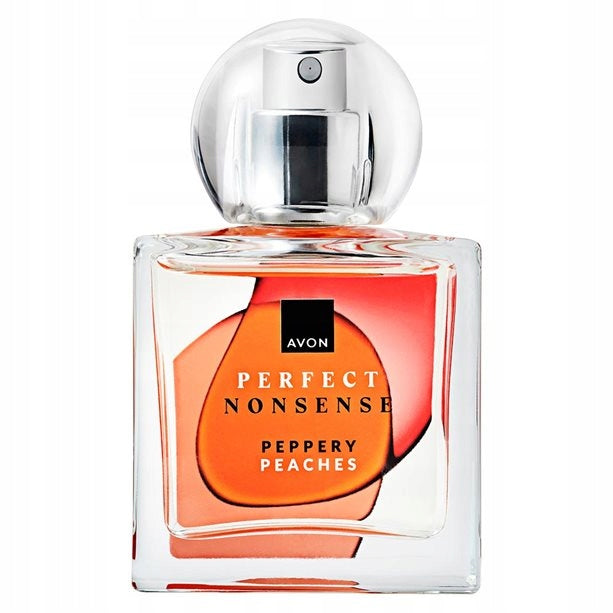 AVON EAU DE PARFUM PERFECTS NONSENSE PEPPERY PEACHES 50 ML