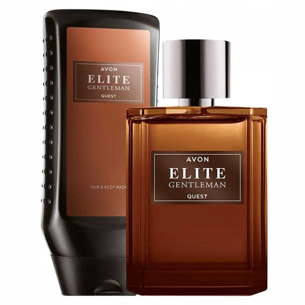 AVON Elite Gentelman Quest eau de toilette+men's shower gel