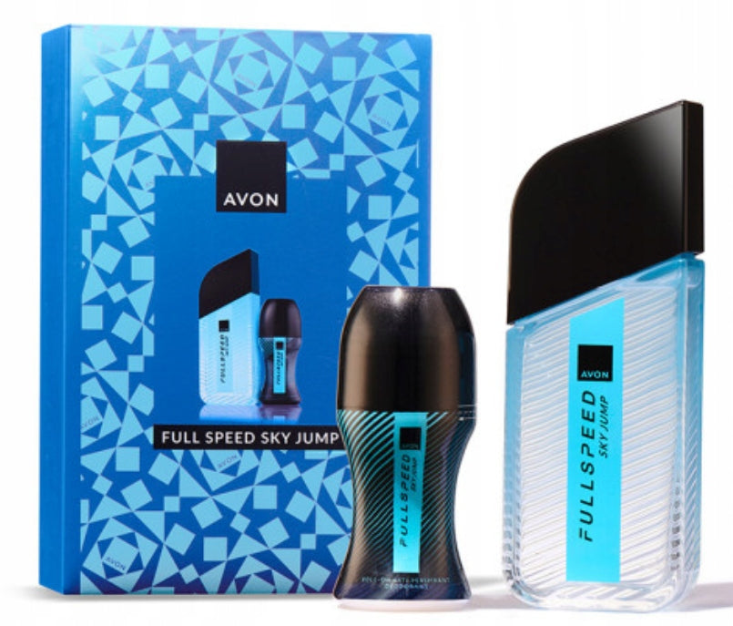 AVON FULL SPEED SKY JUMP Gift Set