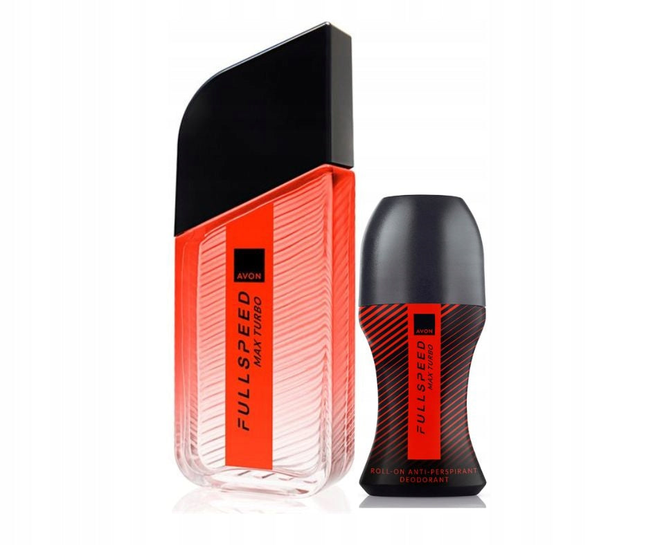 AVON Full Speed Max Turbo Men's Set Eau de toilette 100 ml + Deo 50 ml