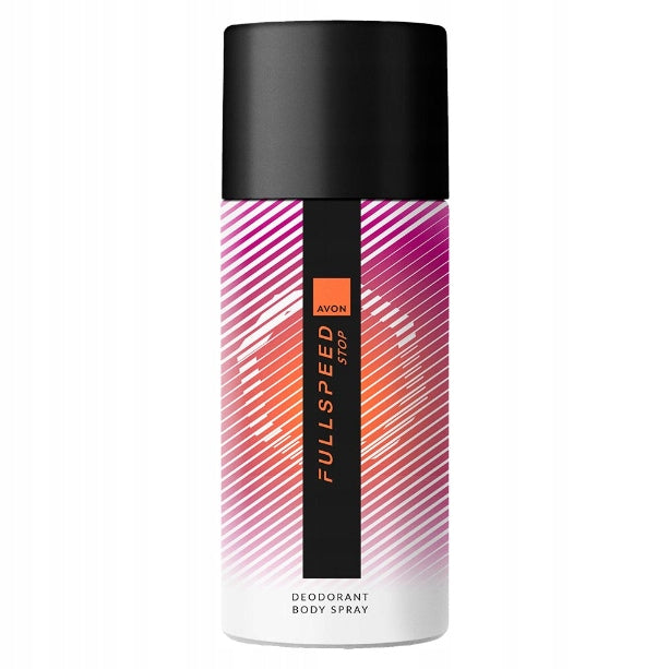 AVON Full Speed Stop Body Deodorant Spray 150ml Fresh Male Fragrance