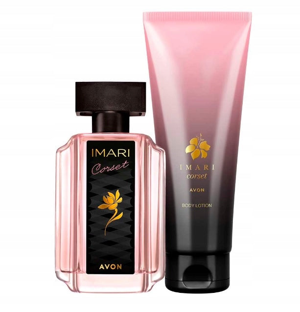AVON Imari Corset Cosmetics Set For Mom Gift Perfume Balm