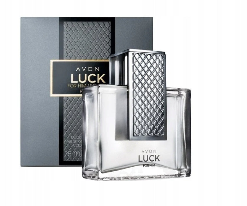 AVON LUCK FOR HIM 75 ML EAU DE TOILETTE