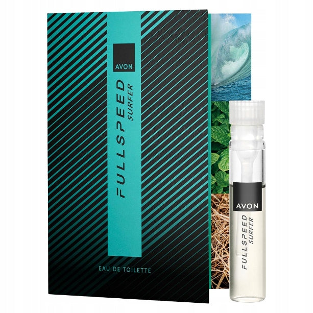 AVON SAMPLE FULL SPEED SURFER EAU DE TOILETTE FOR HIM