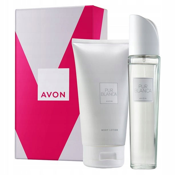 AVON SET OF PUR BLANK IN A BOX