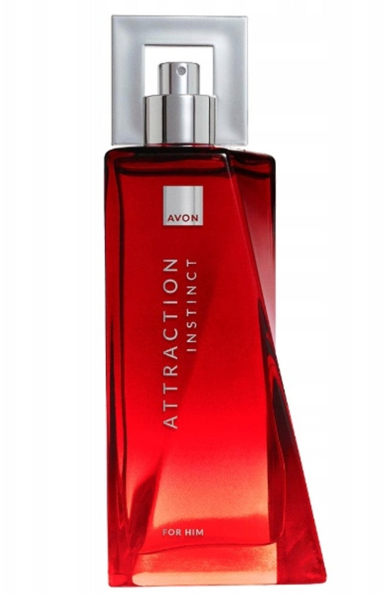 AVON Set Attraction INSTINCT for Him eau de toilette 75ml + Gel 200ml Packaging status original