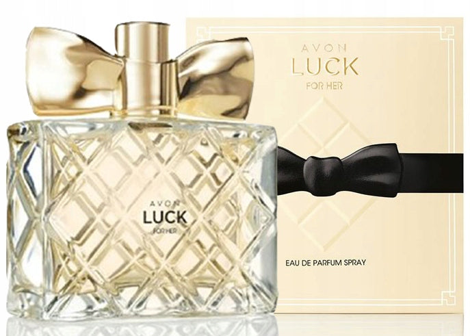 AVON Set LUCK Women's Perfume Luck 50 ml EDP+ Body Lotion 125ML Packaging status original