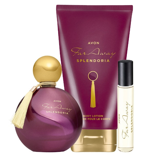AVON Set of 3 x Body Lotion Far Away Splendoria 150 ml Brand no brand