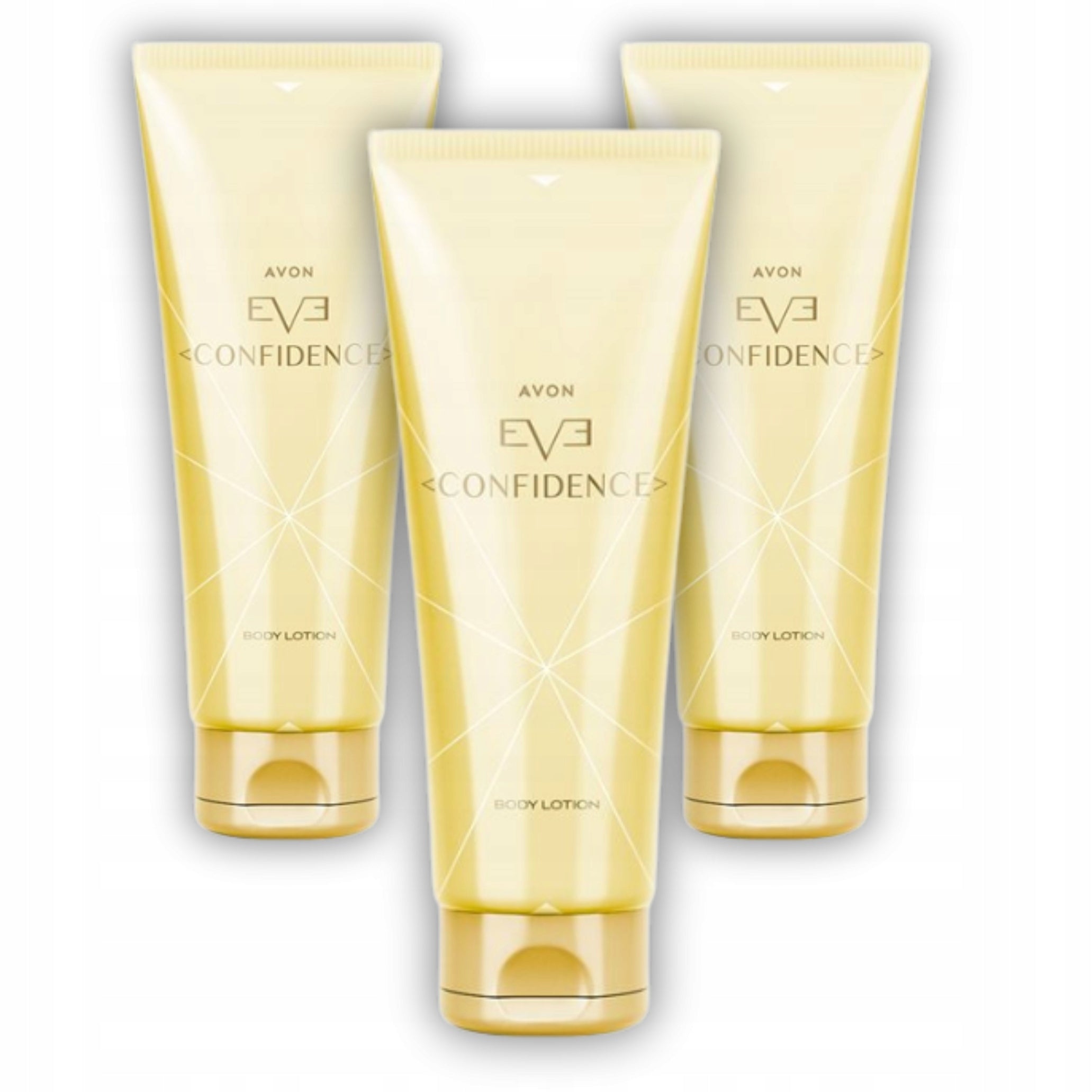 AVON Set of 3 x Perfumed Body Lotion Eve Confidence 125 ml
