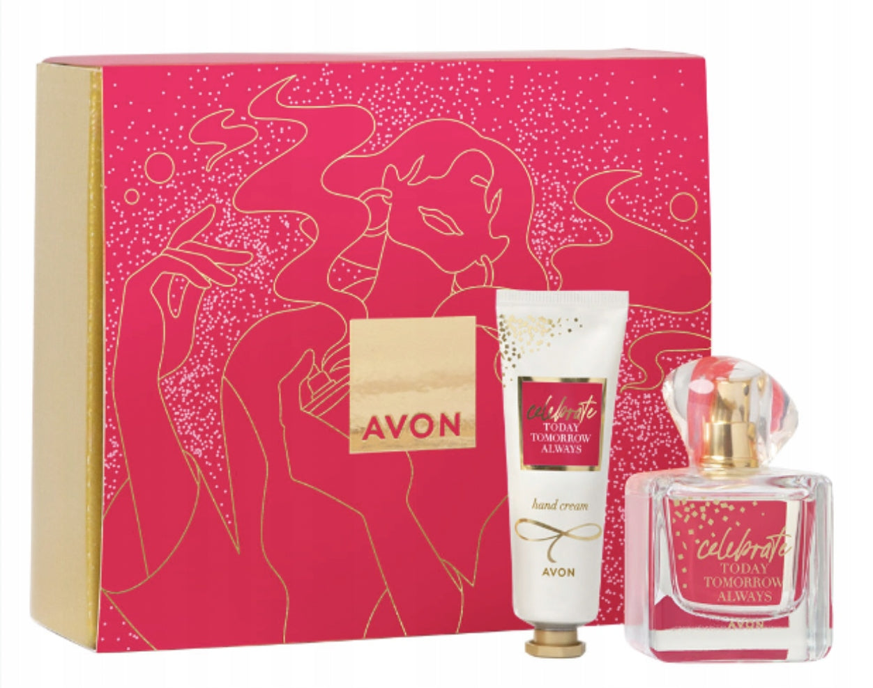 AVON TTA Celebrate gift set for her water 50 ml hand cream
