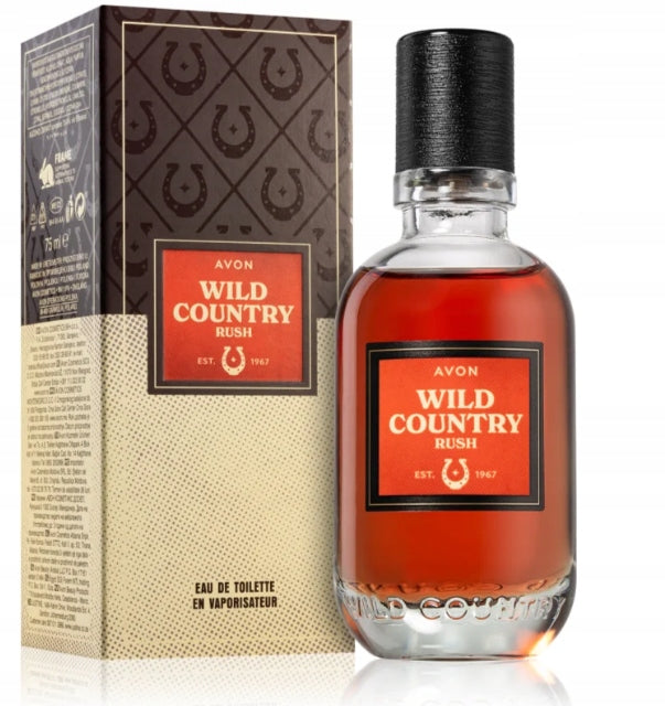 AVON WILD COUNTRY RUSH EAU DE TOILETTE 75 ML