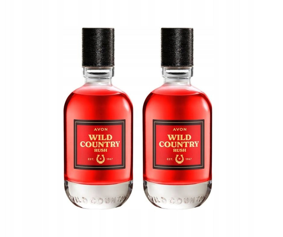 AVON Wild Country Rush Fragrance Set Eau de toilette 2 x 75 ml