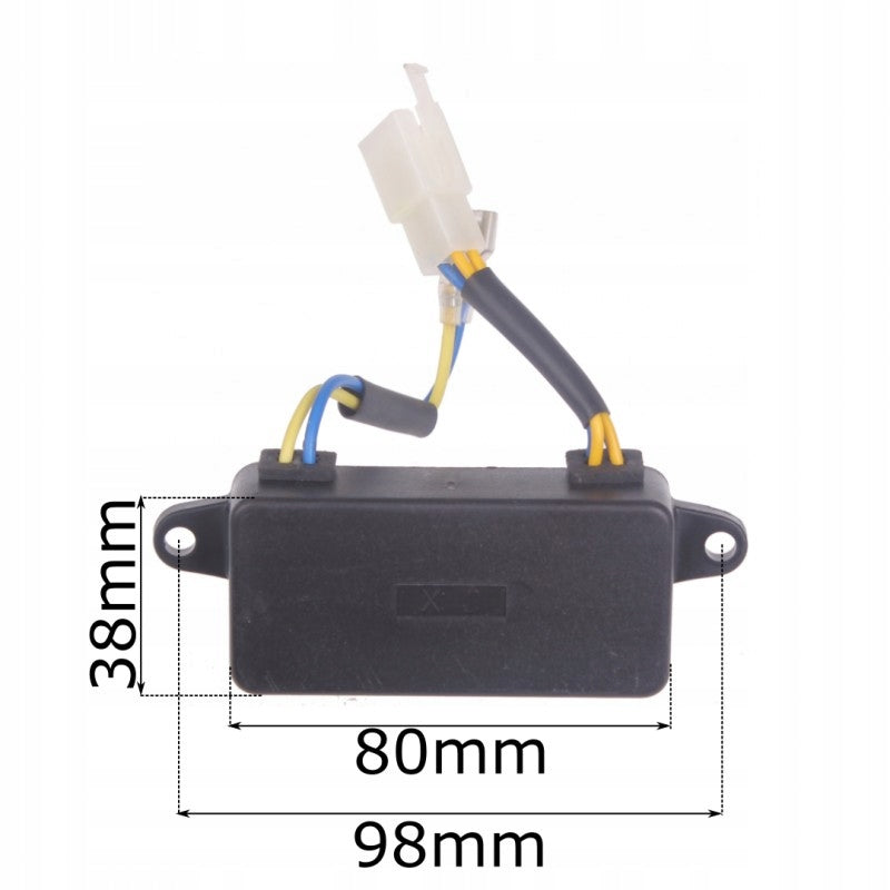 AVR module voltage regulator STABILIZER generator 250V 220 µF GX 160 168F Manufacturer code 57-002TOMI