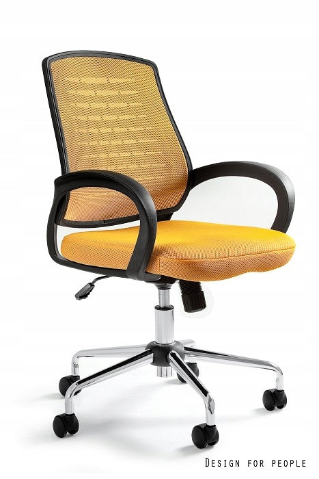 AWARD office chair yellow mesh Unique