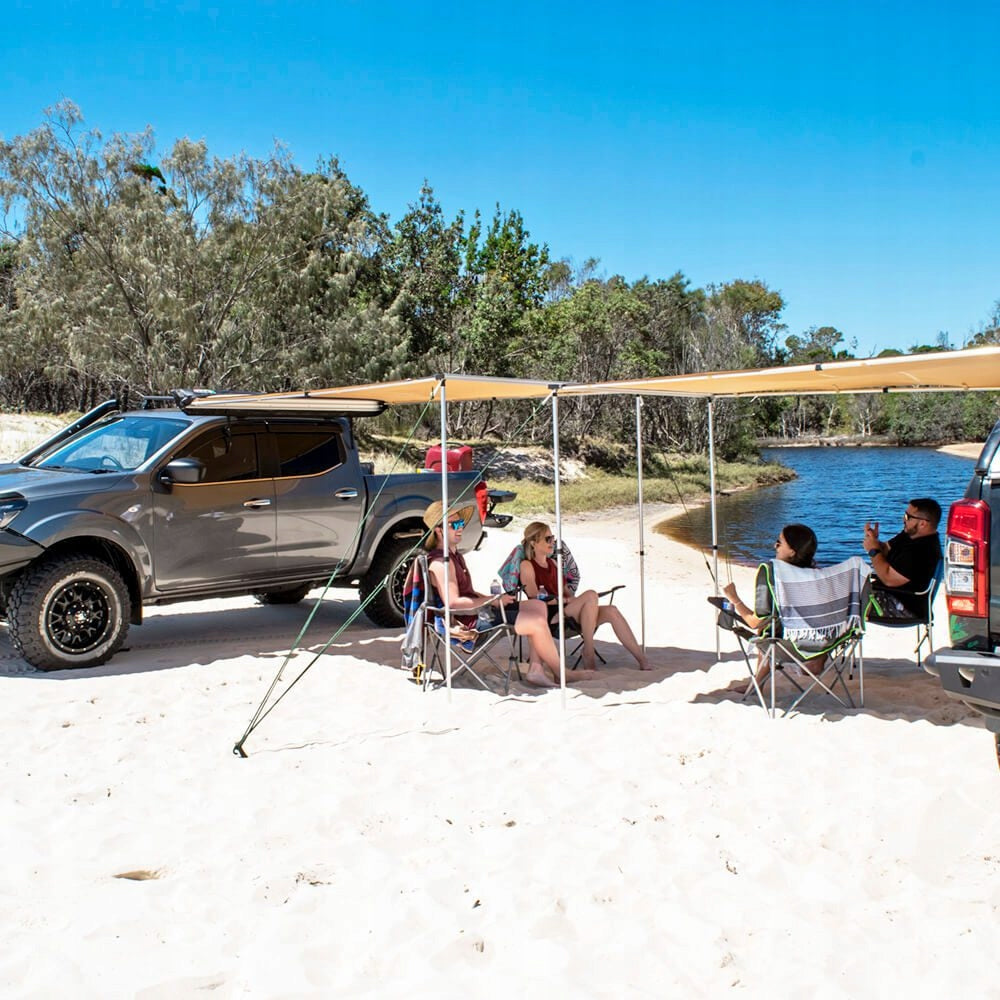 AWNING | BLIND | CAR SIDE CANOPY 1.4m x 2.0m EFS 4x4 Brand no brand