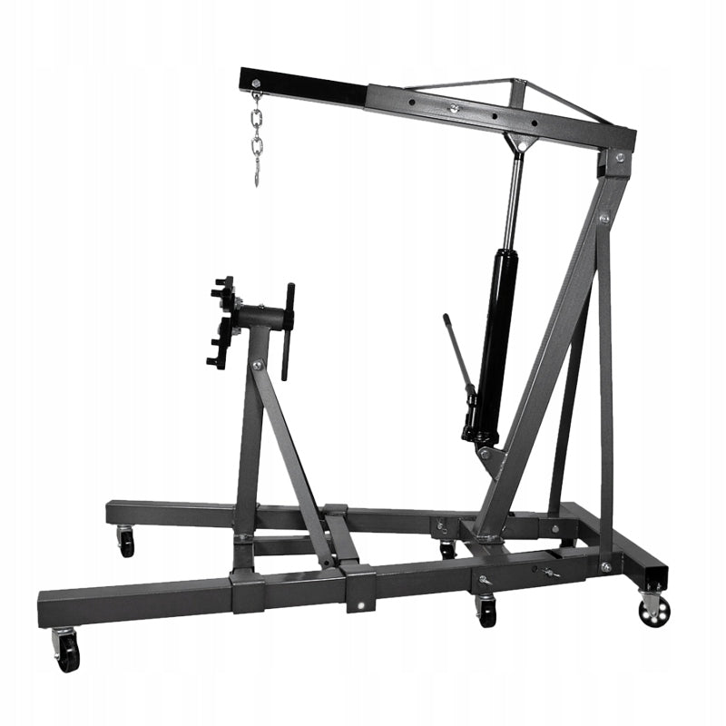 AWTOOLS 2-TONE WORKSHOP CRANE + MOUNTING TROLLEY 900 kg