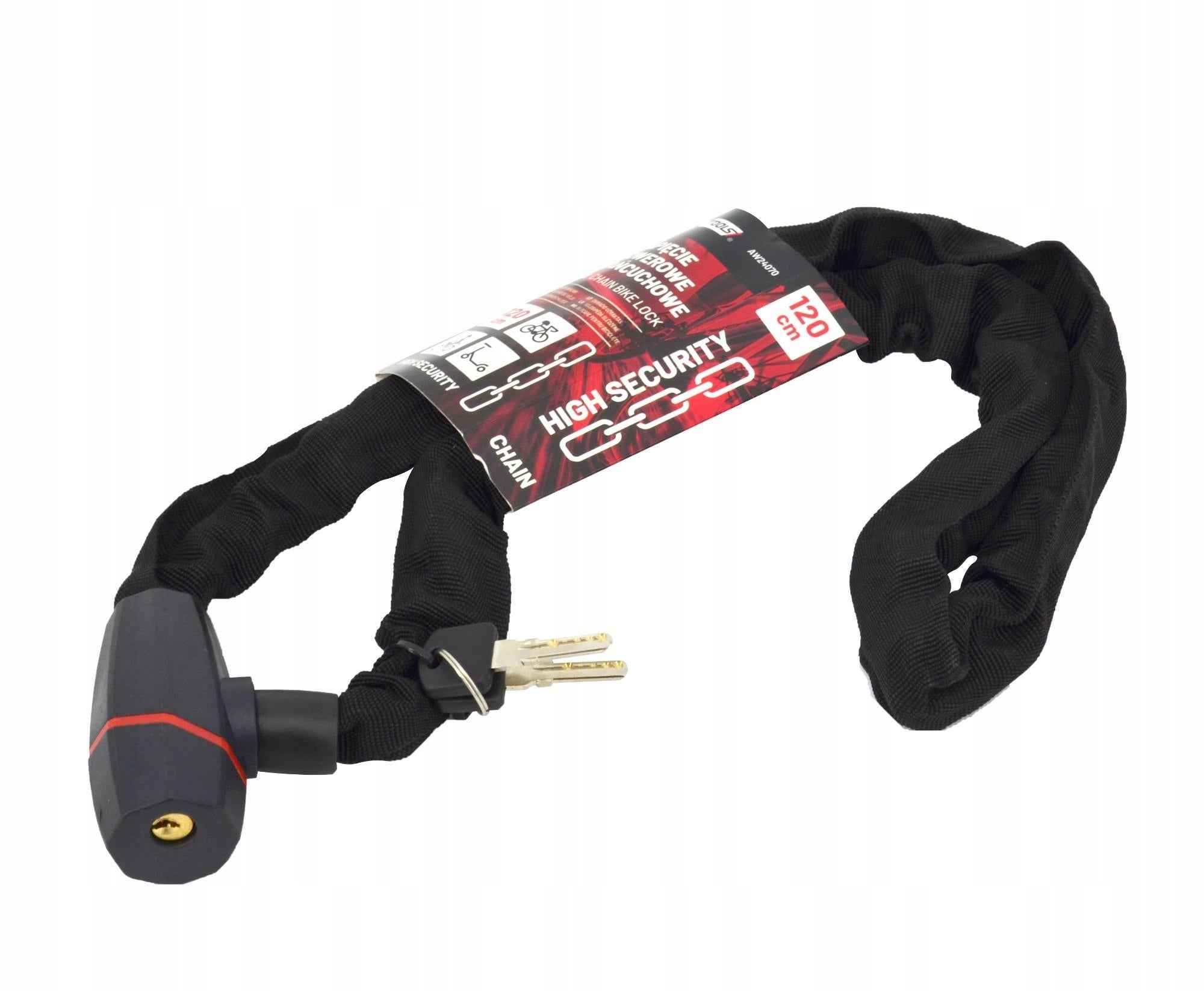 AWTOOLS BICYCLE CHAIN CLASP 120CM Manufacturer code AW24070