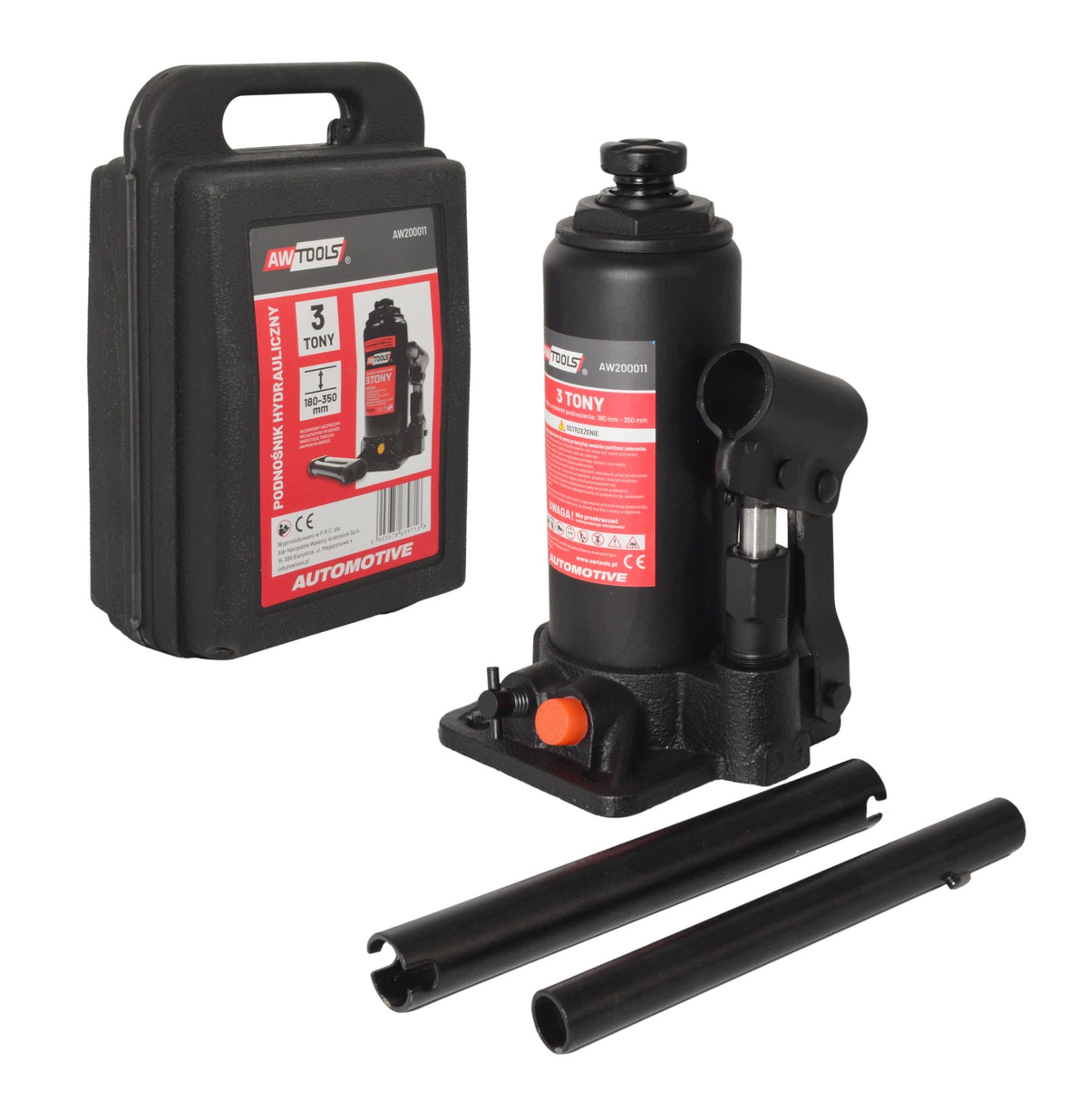 AWTOOLS HYDRAULIC LEVER 3T 178-350mm /CASE
