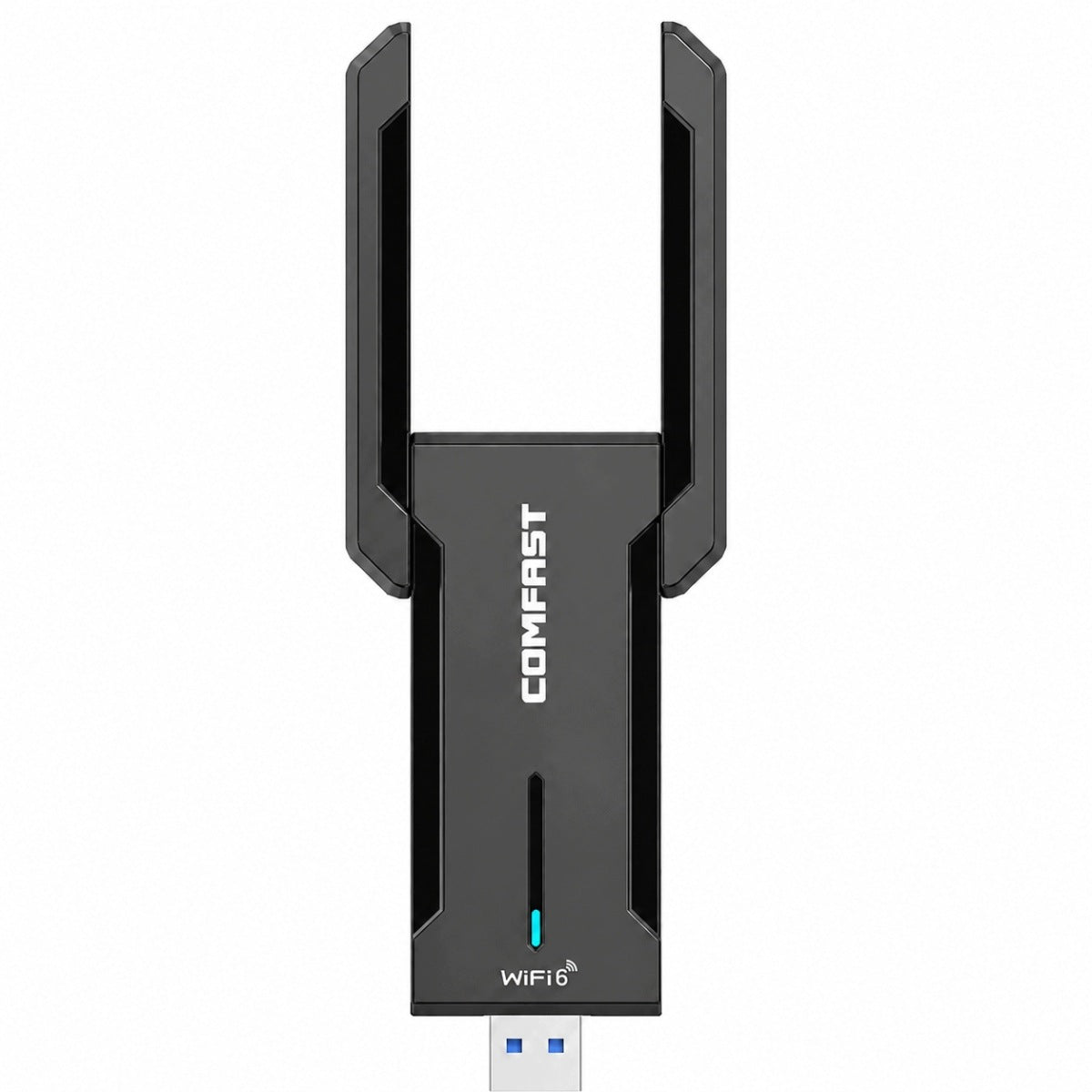 AX5400M WIFI TO USB NETWORK ADAPTER WITH 5400Mbps 6GHz ANTENNAS