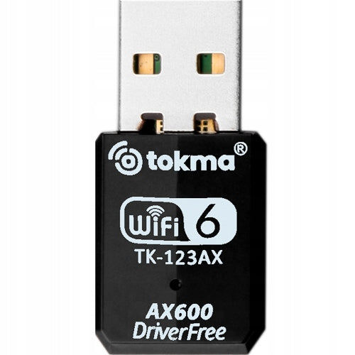 AX600 ADAPTER NETWORK CARD WiFi6 Wi-Fi TO USB 600Mbps 5GHz NANO WPA3 Packaging status original