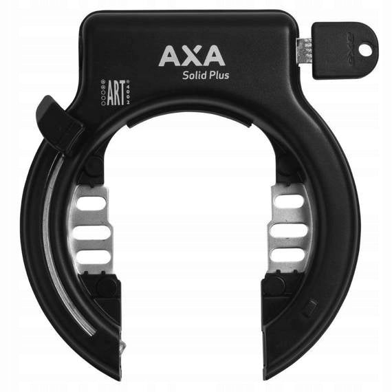AXA Solid Plus Rear Wheel Lock + AXA 150 Cable Color black