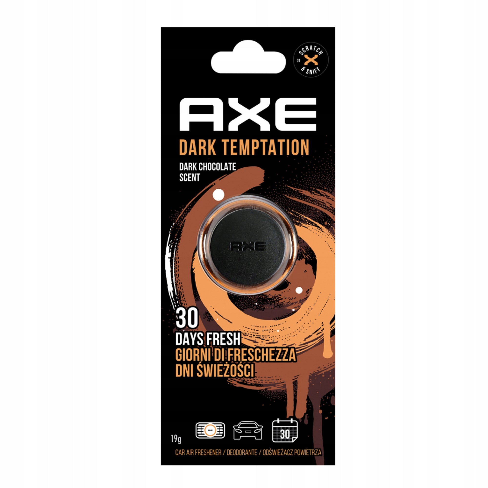 AXE VENT MINI CAR FRAGRANCE DARK TEMPTATION