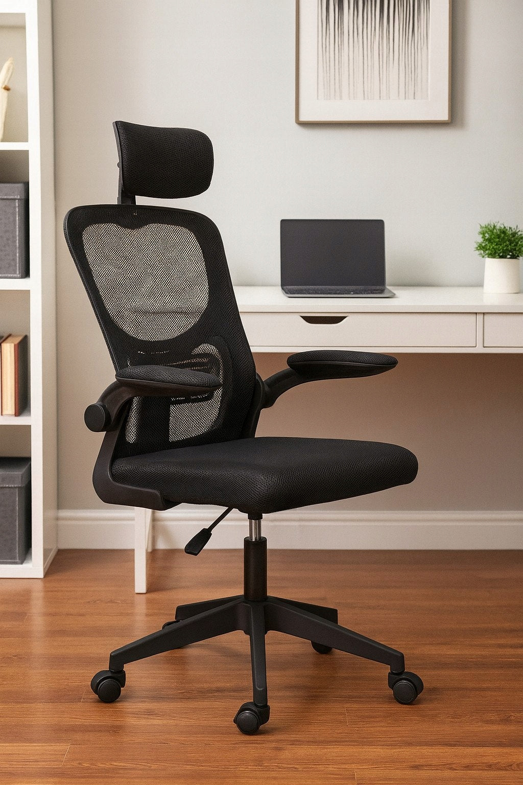 AXEL swivel chair ergonomic office chair with mesh and headrest Kind ergonomic rotary