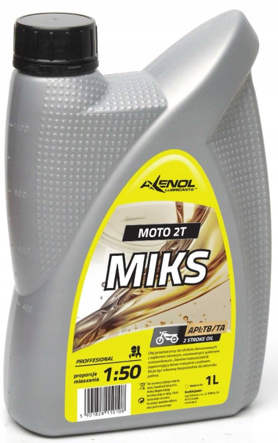AXENOL MIX MOTO 2T OIL FOR FUEL MIXTURE 1L