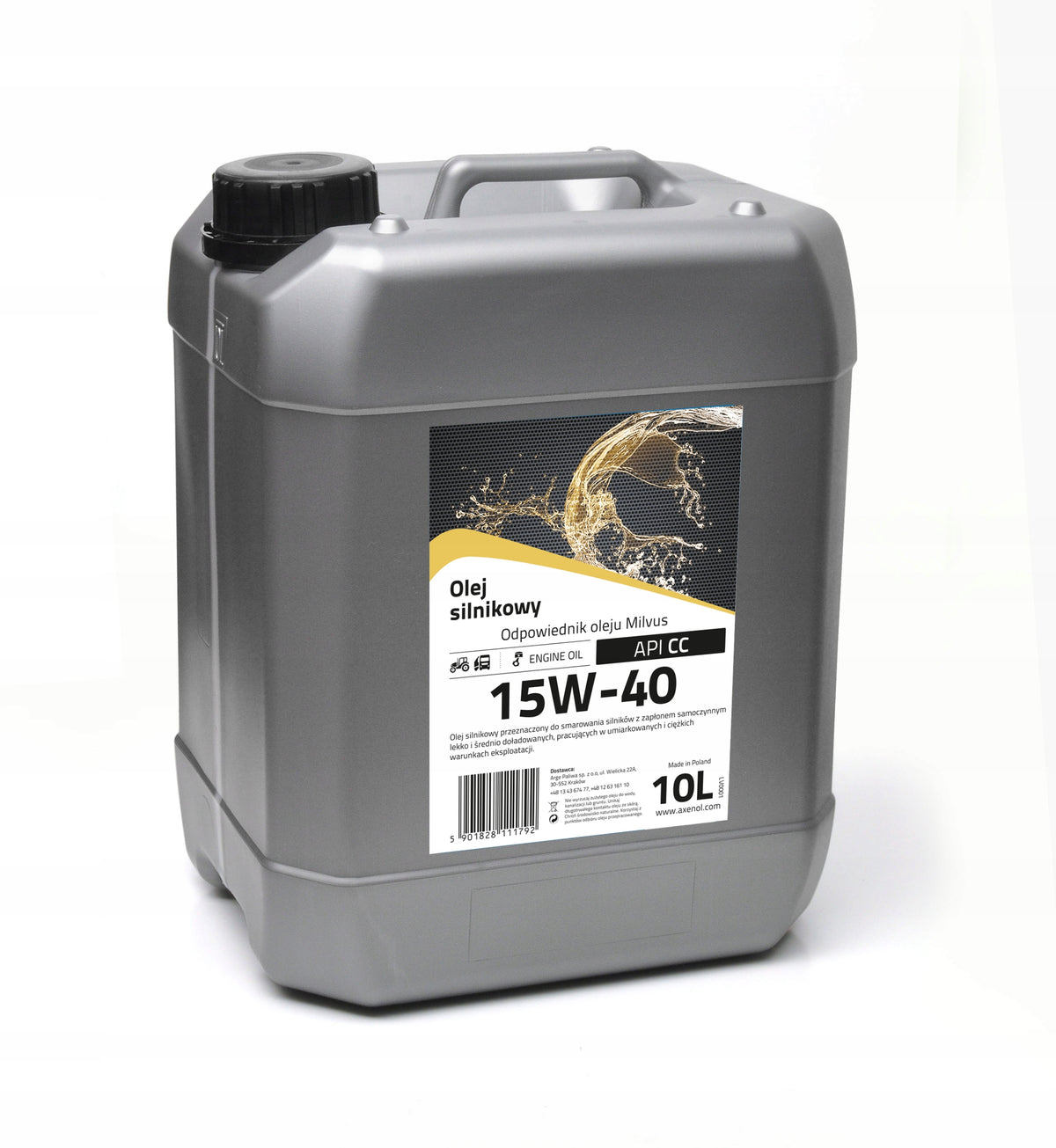 AXENOL SUPEROL M. CC 15W/40 10L