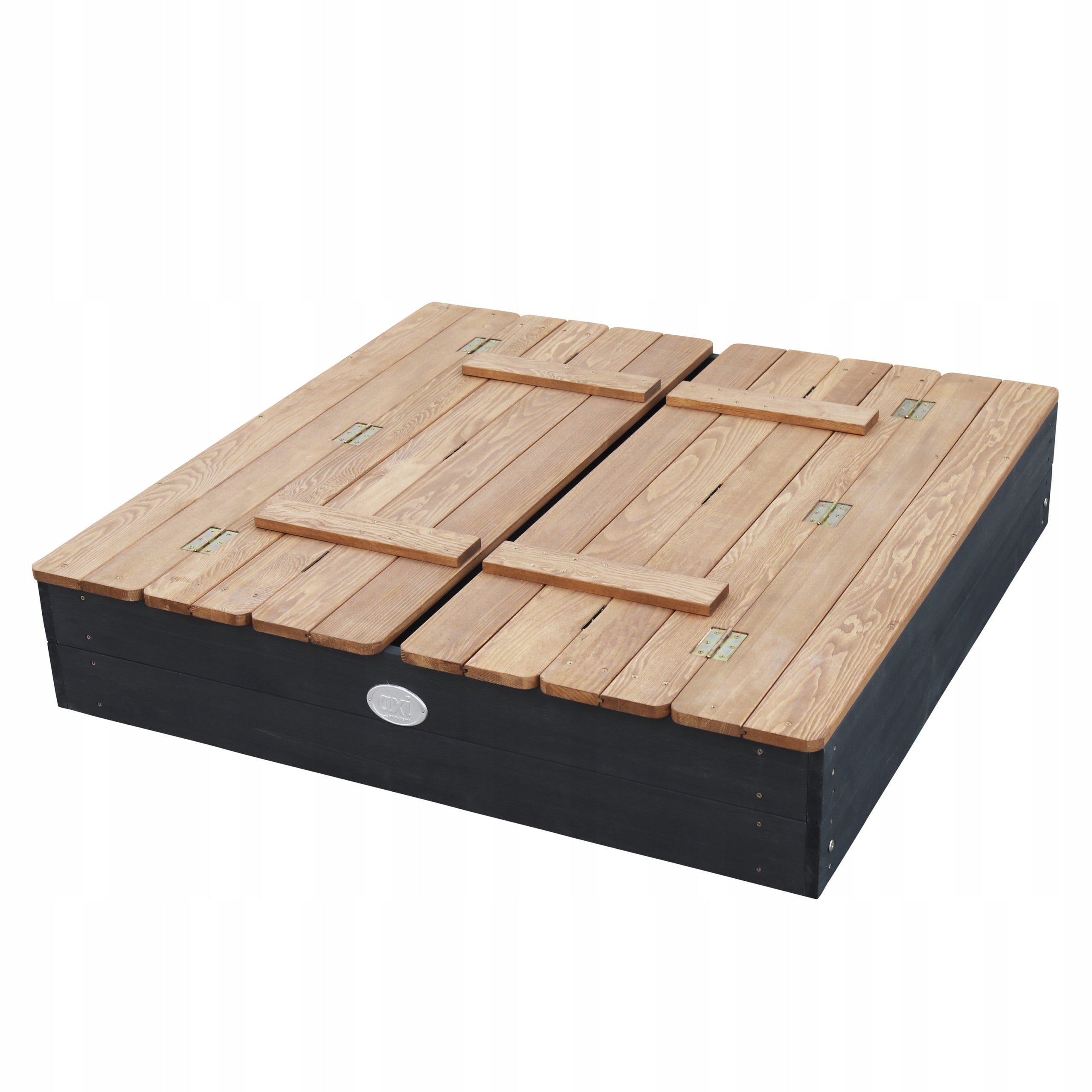AXI FSC wood sandbox with lava and cover 100 x 95 x 20 cm Product width 95 cm