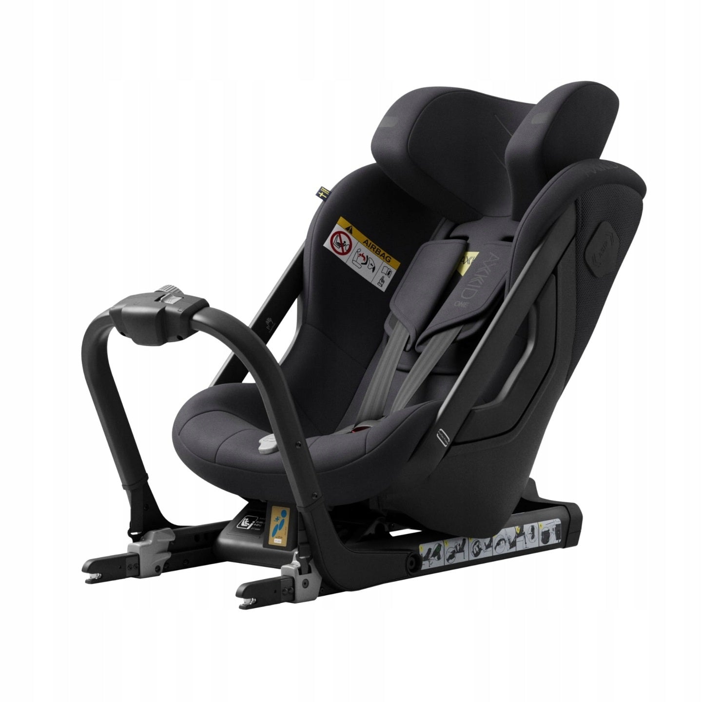 AXKID ONE 3 car seat 61-125 cm | Driftwood Beige TEST PLUS Brand Axkid
