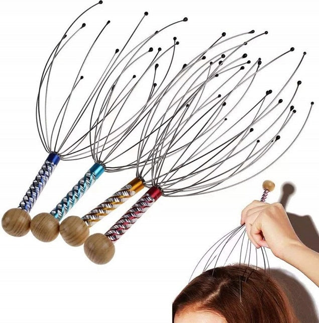 AYURVEDIC HEAD MASSAGER SKIN SCRATCHER
