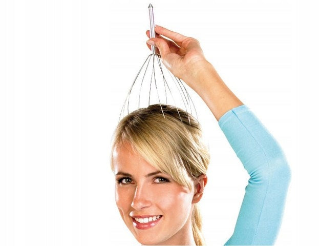 AYURVEDIC MASSAGER RELAXING SCALP MASSAGE SCRATCHER OCTOPUS XL Brand Oh Yes!