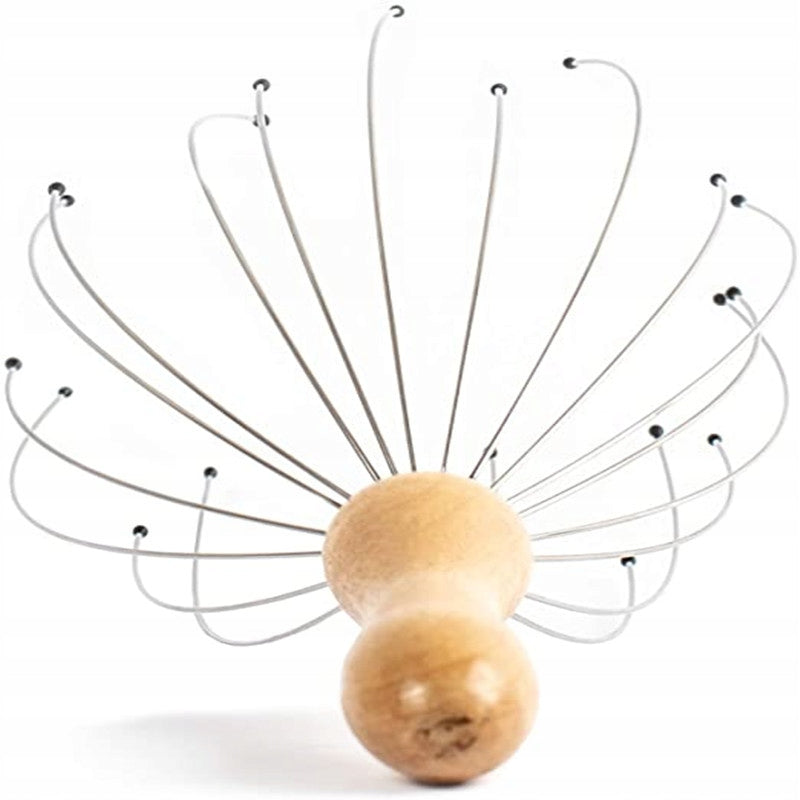 AYURVEDIC SCALP MASSAGER 28 RODS RELAXING SCRATCHER