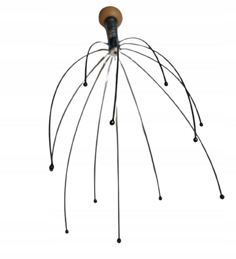 AYURVEDIC SCALP MASSAGER SPIDER SCRATCHER FOR RUBBING LUX Packaging status original