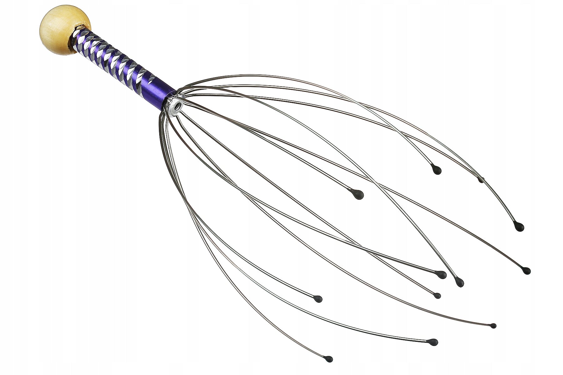 AYURVEDIC SCALP MASSAGER STEEL RELAXING Packaging status original