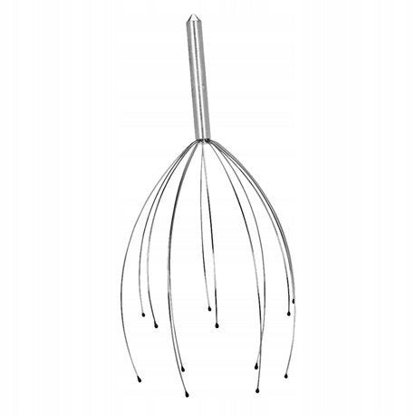 AYURVEDIC STEEL SCALP MASSAGER + CASE