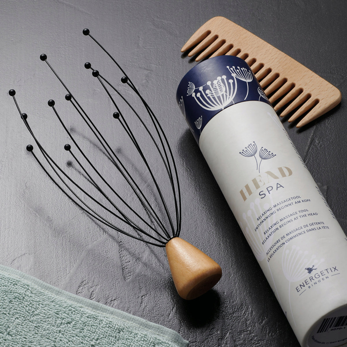 AYUVEDERIC HEAD MASSAGER BODY MASSAGE SPA STRONG MAGNETOTHERAPY Packaging status original