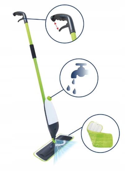 AZUR flat mop with rotary washer York Brand York